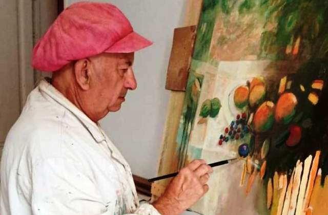 Niscemi. Il maestro Rosario Ticli, pittore figurativo moderno che vive nel pavese